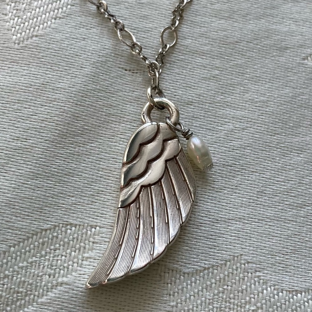 BRIGHTON Silver Plated ‘Wing Song’ Necklace NWT!